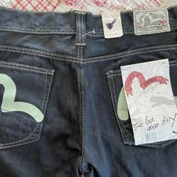 PUMA Evisu Denim Sz 36x36  Slim Brand New 