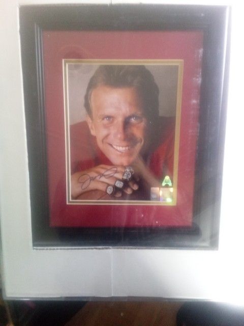 Signed Joe Montana Picture
