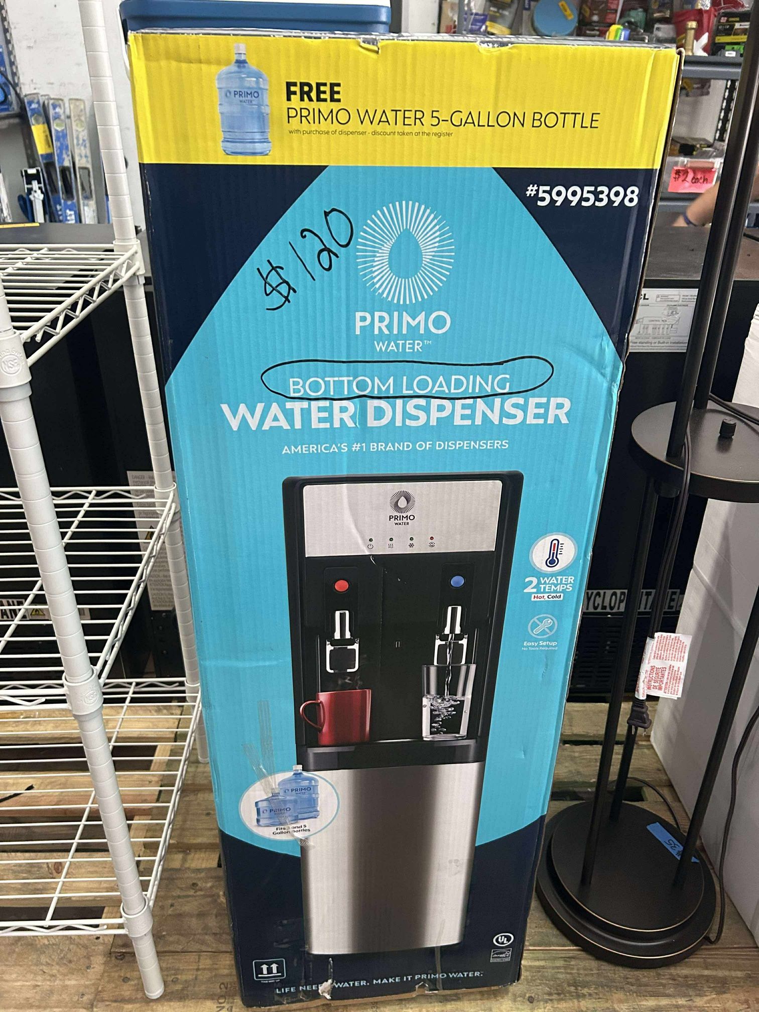 Primo Bottom Load Water Dispenser