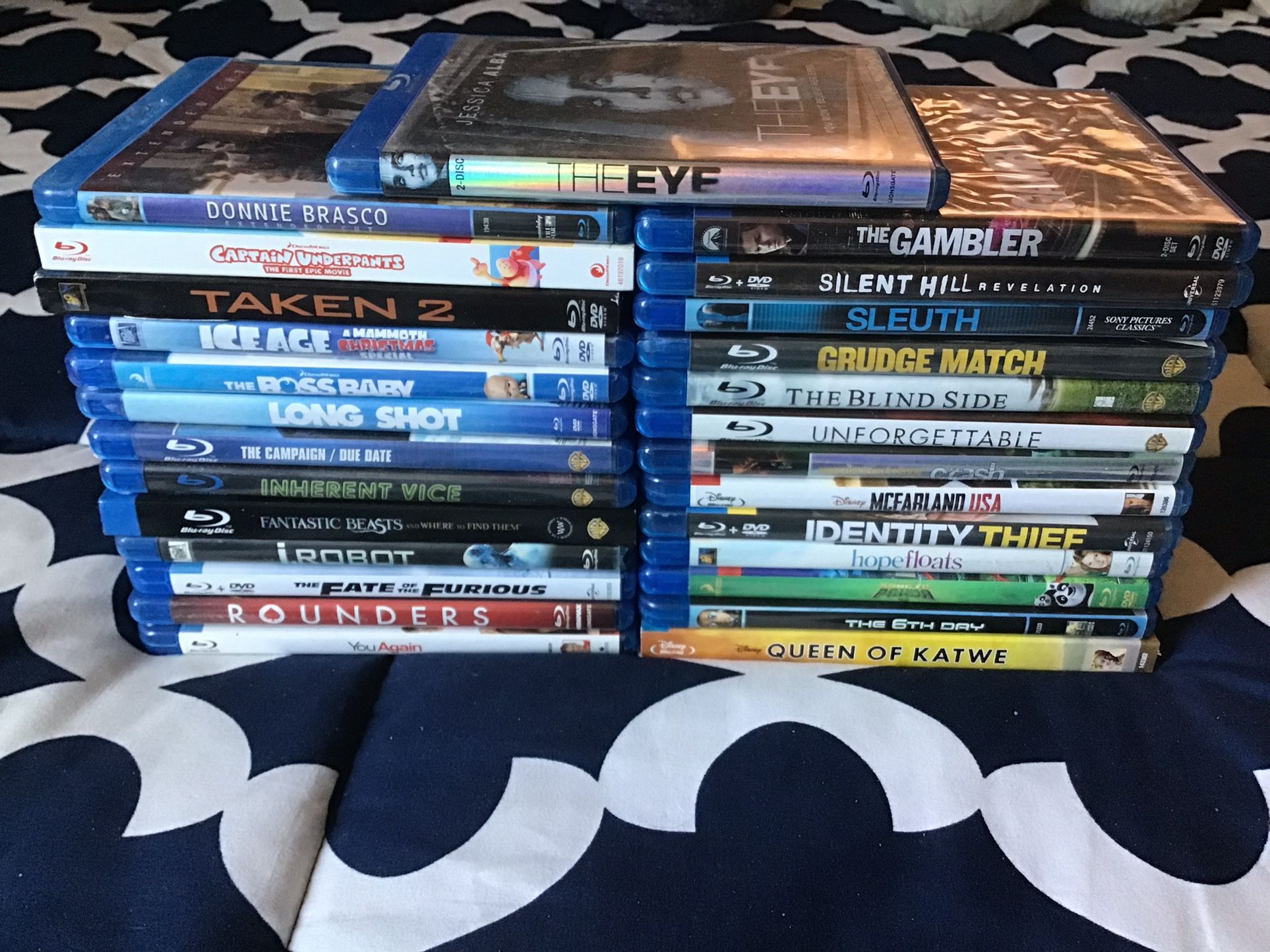 $2 Blurays Action Romance Drama