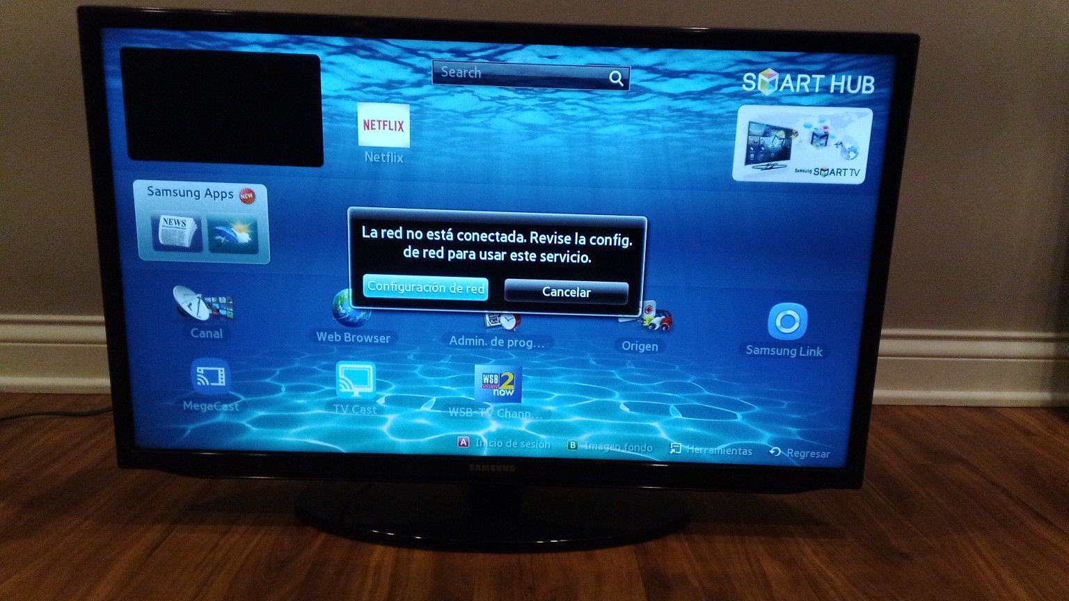 Barley Used Samsung Smart Tv 