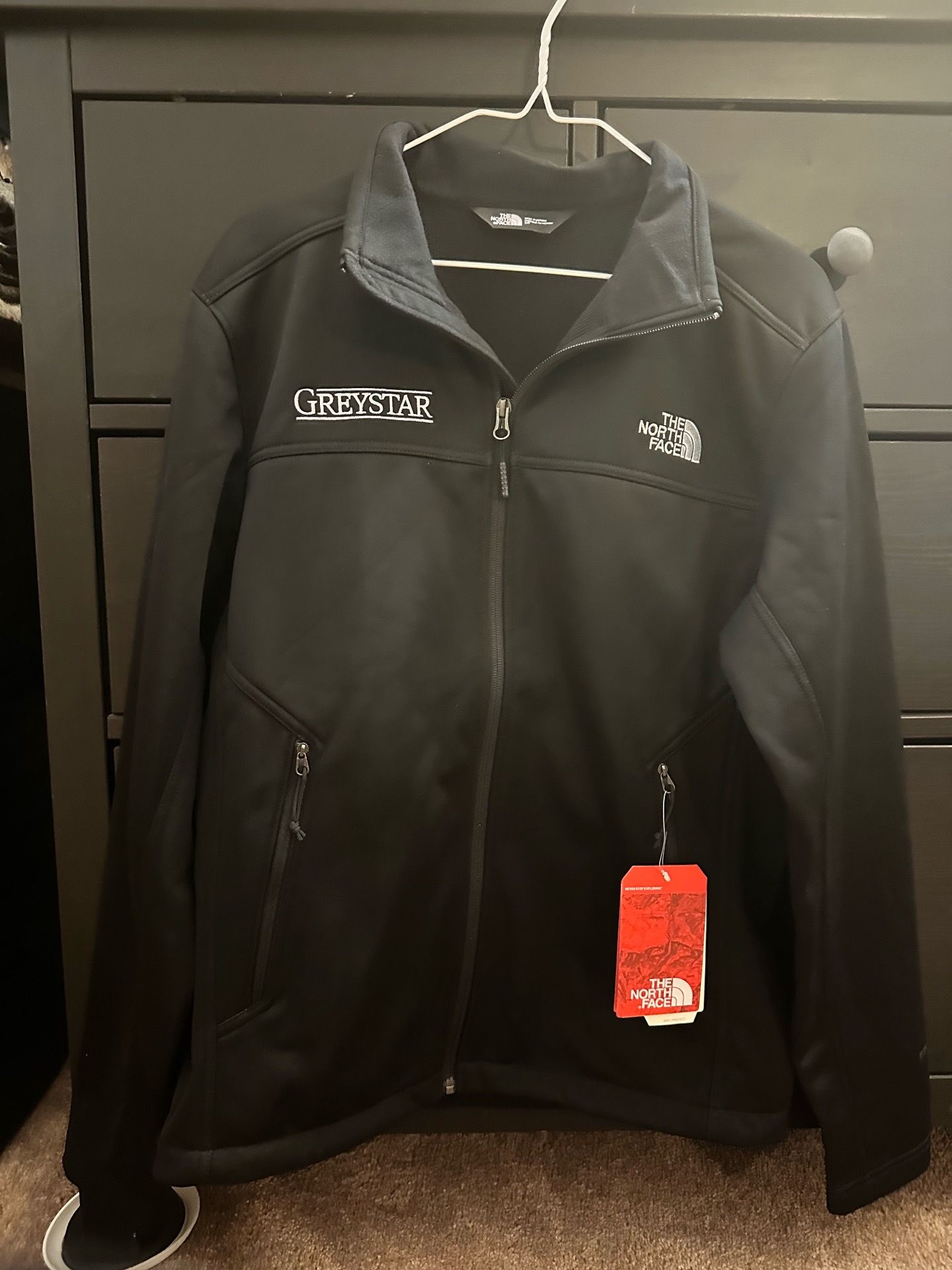 North Face Jacket - New w/tags, Black Soft Shell