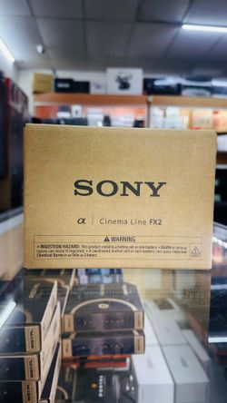 Sony Camera Cinema Line FX2 