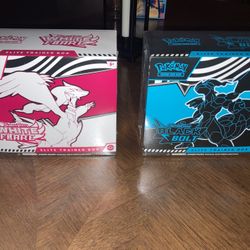 Pokemon Black Bolt / White Flare ETB