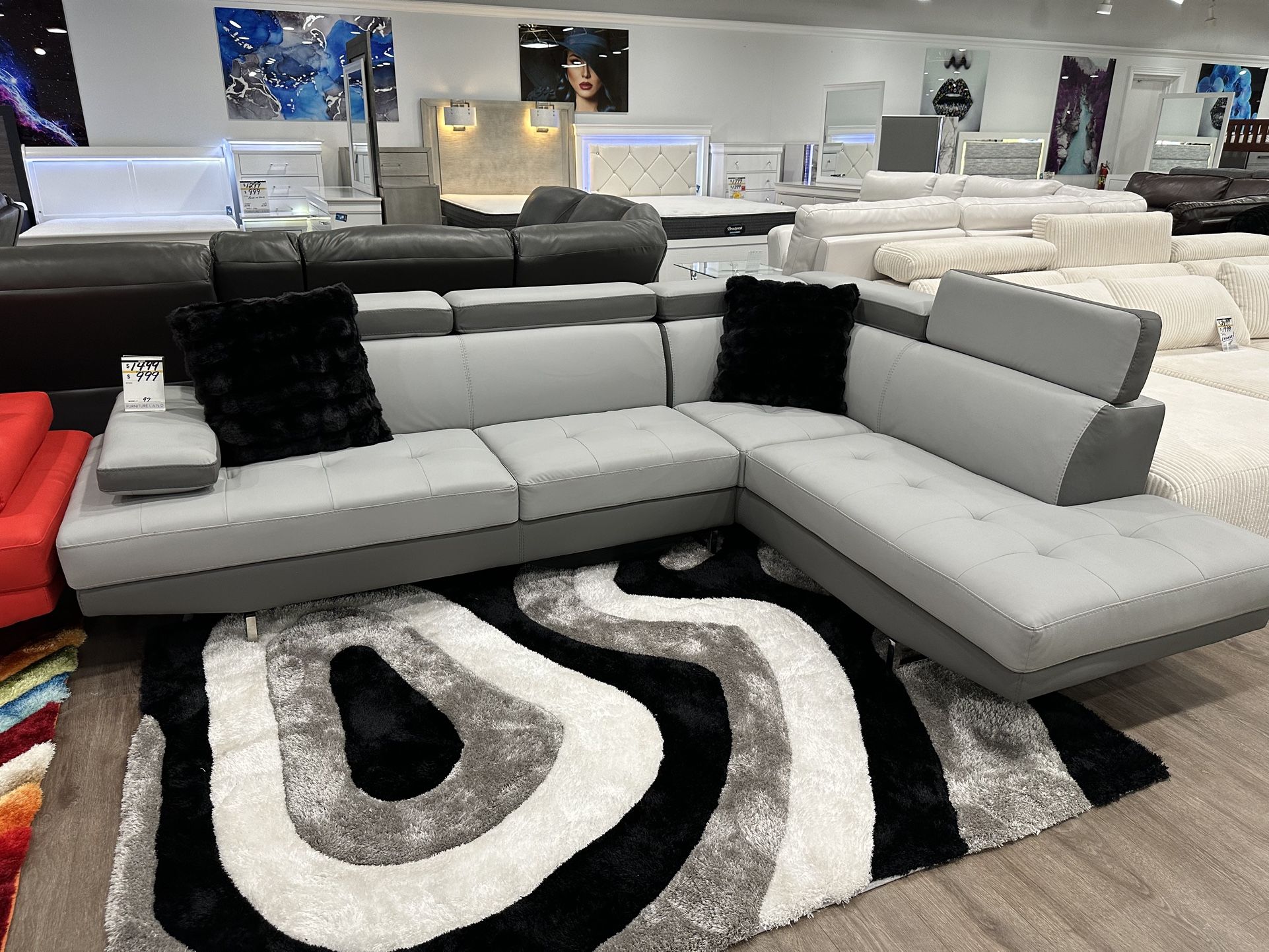 Gorgeous Modern Sectional On Sale Until Monday For Only $899