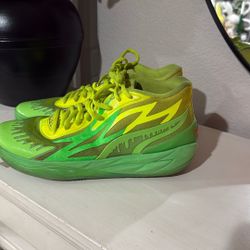 Mb2 Lamelo Ball Nickelodeon Green Shoes 