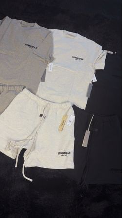 Fear of God Essentials T-Shirts & Fleece Shorts Set