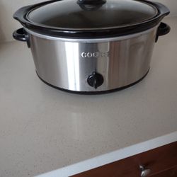 6 Quarts Steel Slow Cooker 