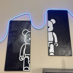 Bear Brick Custom Canvas