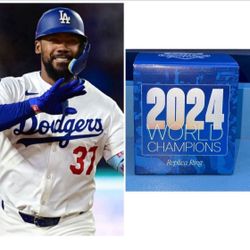 Dodgers Teoscar Hernandez WS Giveaway Ring 2025