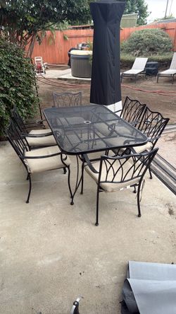 Metal Outdoor Table & Chairs