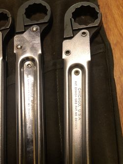 Imperial SAE Flare Ratcheting Wrench Set, 11pc with Pouch. USA 🇺🇸 Made!