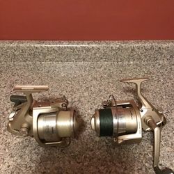 2Pcs Fishing reel DAIWA. Z- 6000 w/ extra spools