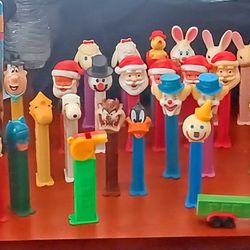 Vintage PEZ Lot Of 49 PEZ Dispenser's 