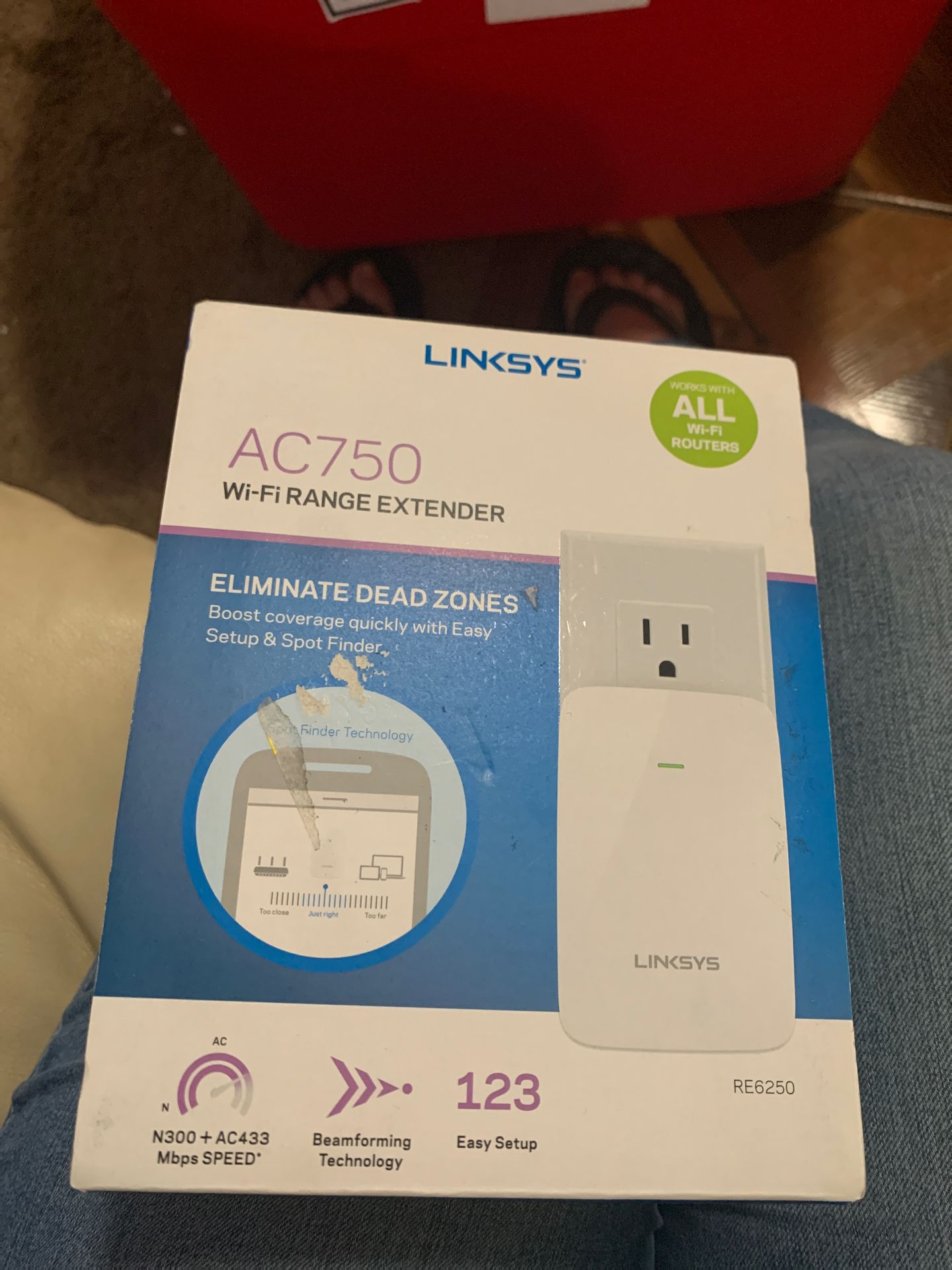 Linksys AC750 WiFi Ranger extender