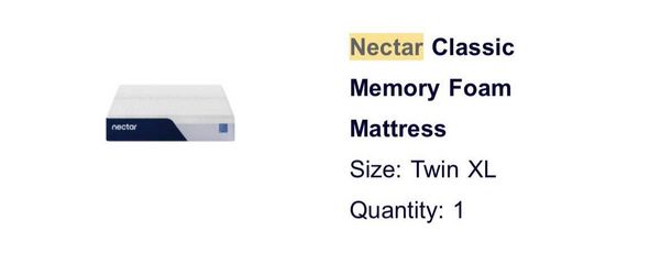 Brand New Twin XL mattress & Adjustable Bed Frame