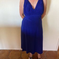 Georgous Royal Blue Dress 