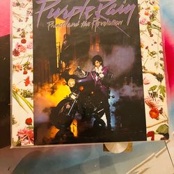 Prince Purple Rain FIRST PRESS 1984 VINYL WITH POSTER