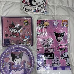 Kuromi Birthday Supplies