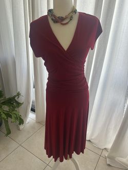 Metana Red Holiday Dress