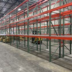 Pallet Racking Beams Pallet Racks Industrial Uprights Wire Decks Material Handling Equipment Forklifts Dock Plates 