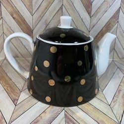 Robert Gordon Goldie polka Dot Tea Pot