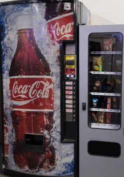 Dixie Narco 8 Selection soda Vending Machine