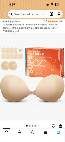 Sticky bra