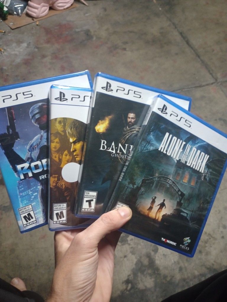Brand New Sealed PS5 Games!!