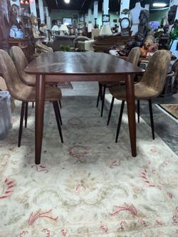 Dining Table 4 Chairs