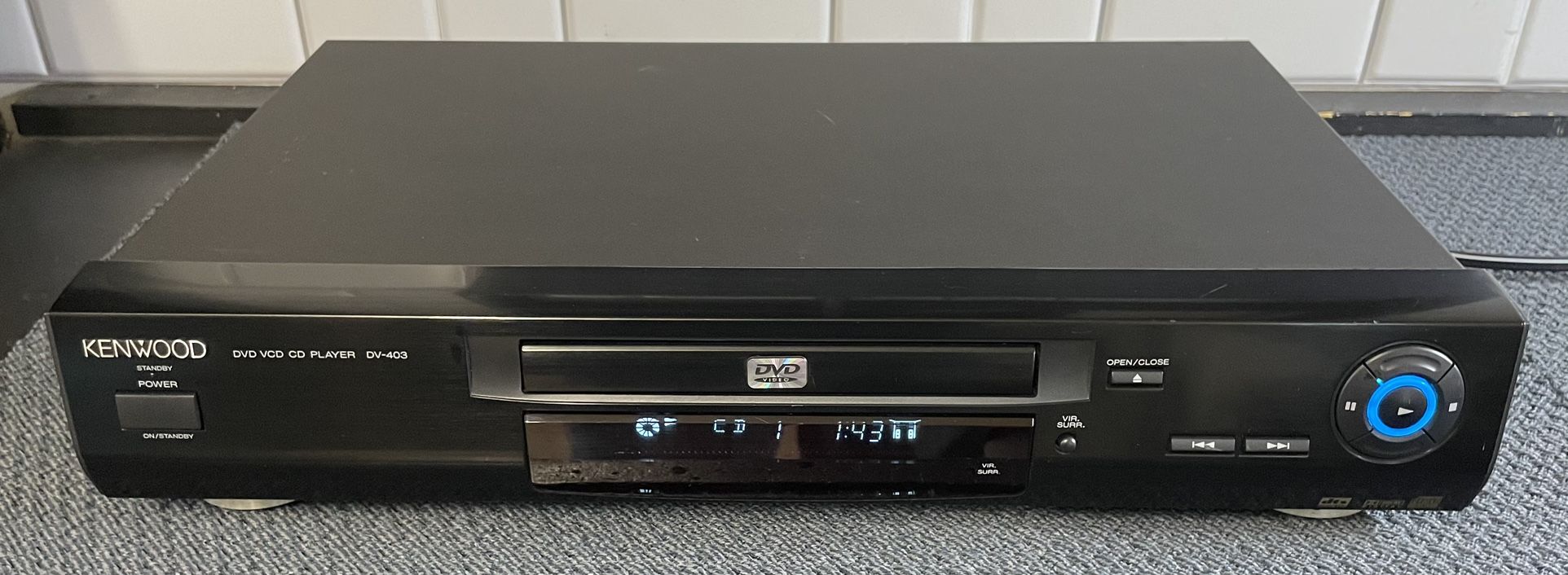 Kenwood DVD/CD Player