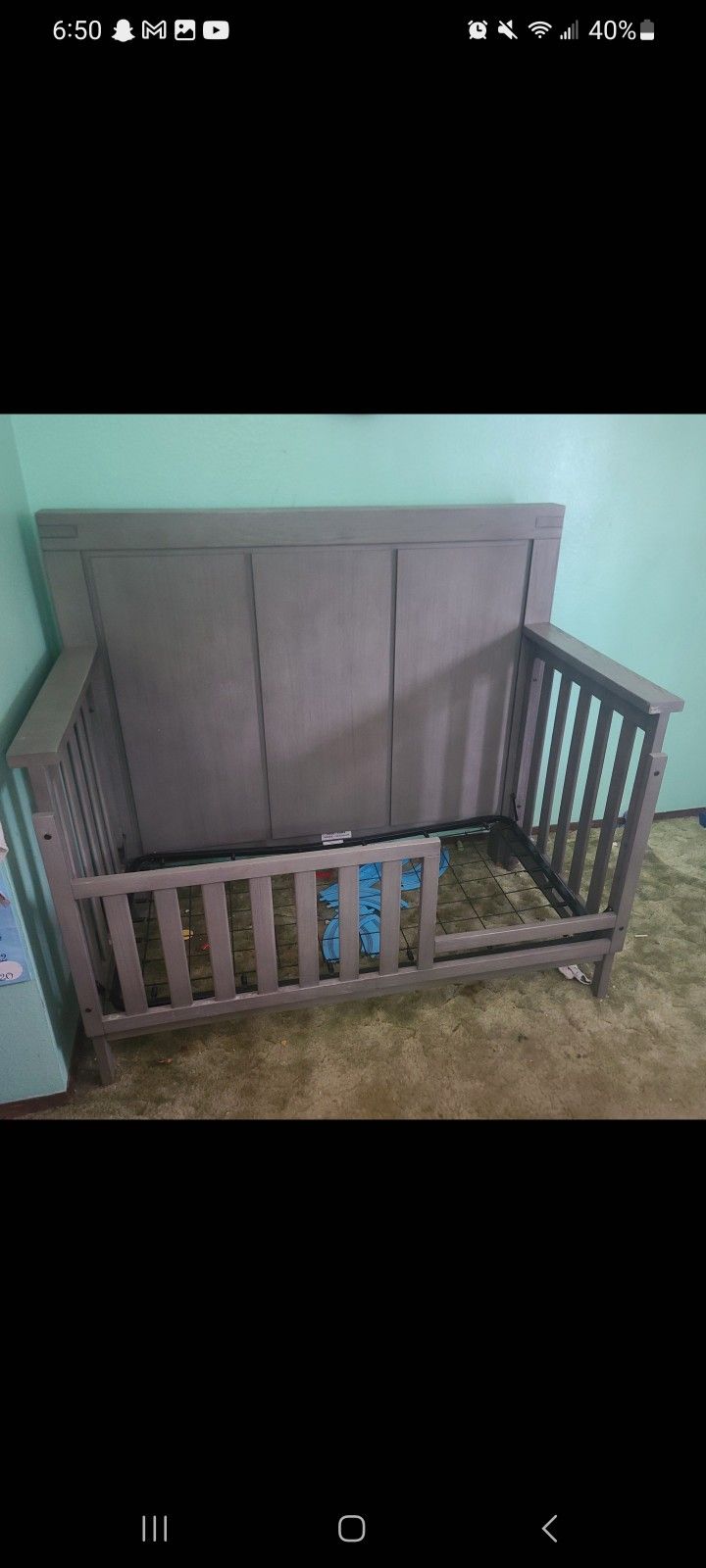 Toddler Bed/Baby Crib