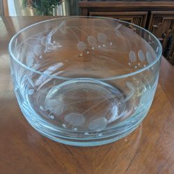 Crystal Salad Bowl