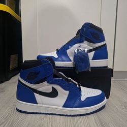 Brand New Deadstock Air Jordan 1 Retro High Game Royal 2018 Blue Black I 555088-403 Size 9.5 $175 OBO