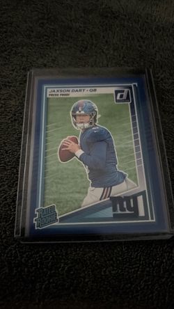 Jaxson Dart 2025 Donruss Rookie Rated