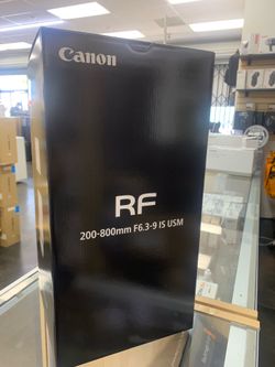 RF 200-800mm F6.3-9 limited time sale