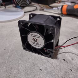 High Flow Rate 60mm X 38mm 12vdc Fans