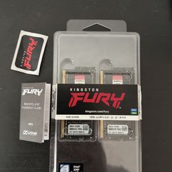Kingston FURY Impact 64GB (2x32GB) 3200MT/s DDR4 CL20 Laptop Memory Kit of 2