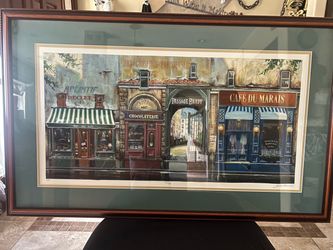 Signed “Passage” serigraph fine art by Louis Robichaud
