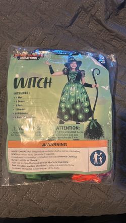 Halloween witch costume