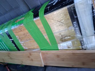 Floor bamboo.  1 box...