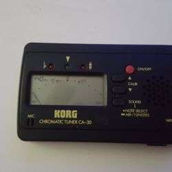 Korg  chromatic tuner