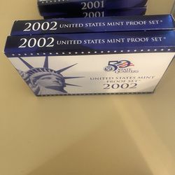 Uncirculated Collectible Coins 2002 
