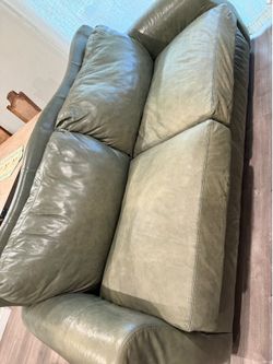 Leather couch FREE