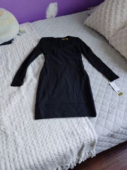 Vestido negro nuevo size 4