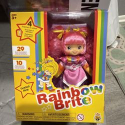 Rainbow Brite Tickled Pink 5" Fashion Doll 40th Anniversary The Loyal Subjects