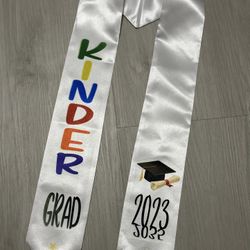 Kinder P-K Graduation Sash