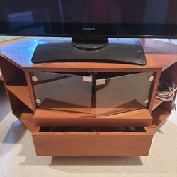 Wood tique TV stand 
