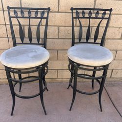 Rod Iron Barstools