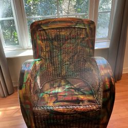 CUSTOM WICKEr Accent Chaair